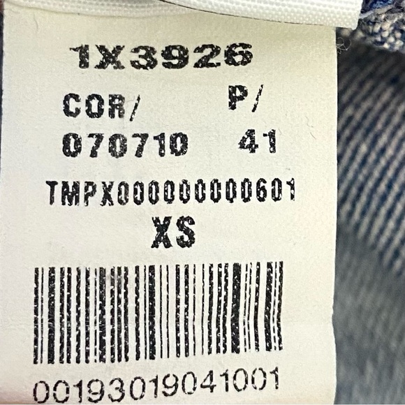 Abercrombie & Fitch Denim 100% Cotton Short Overalls Shortalls w Belt XS - Picture 6 of 9